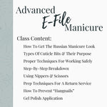 Load image into Gallery viewer, Hands-On Advance E-File Manicure Class OREGON
