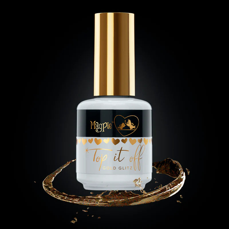 Top It Off - Gold Glitz