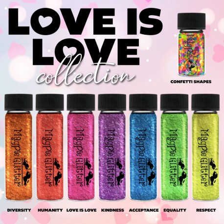 Love Is Love Glitter Collection