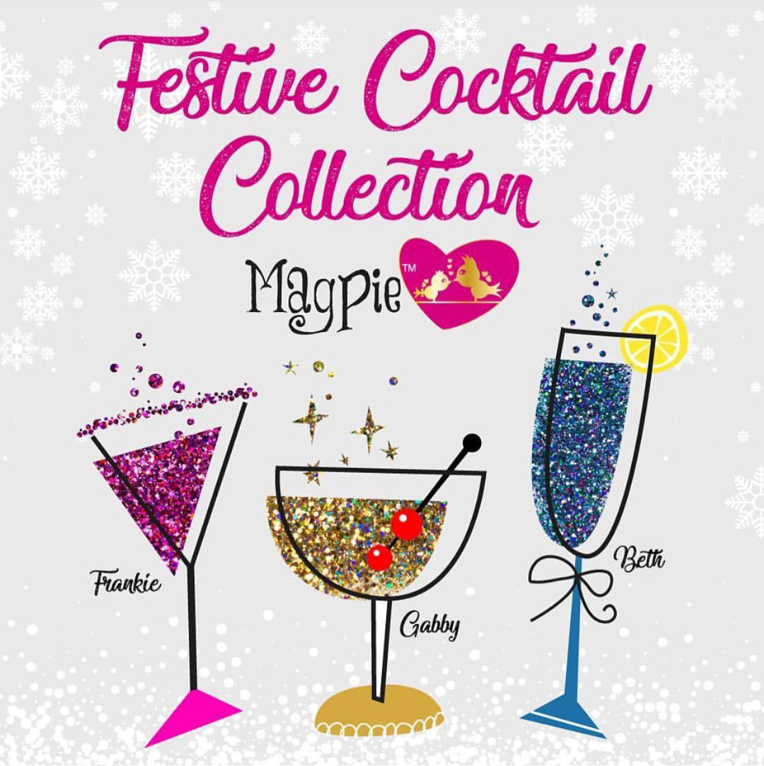 Festive Cocktail Glitter Collection - Glitter + Stars