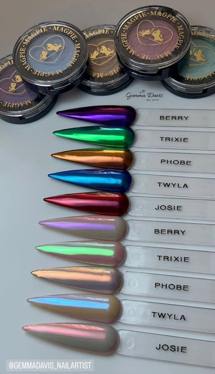 Compact Chrome Iridescent Collection