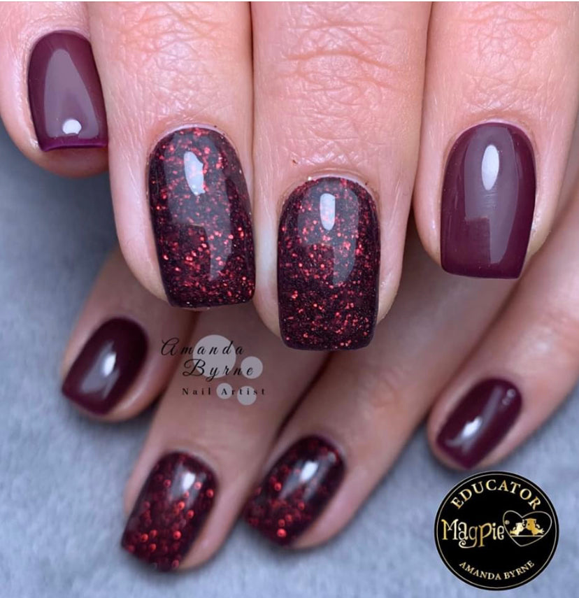 January Birthstone Glitter - Garnet